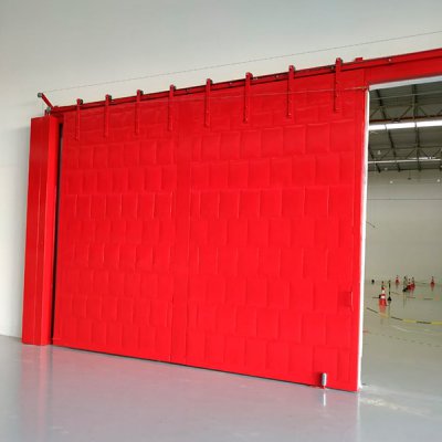 Porta Corta Fogo de Correr Industrial