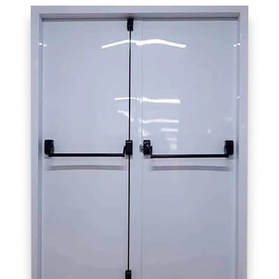 Porta Corta Fogo P90 Dupla Branca