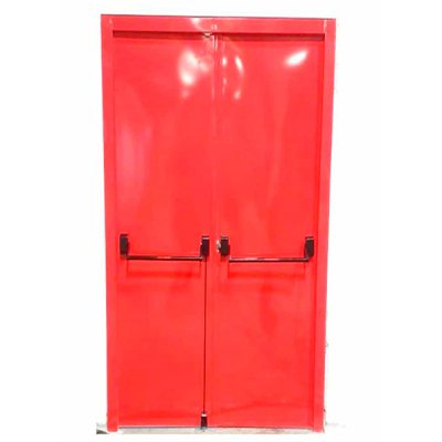 Porta Corta Fogo Dupla para Saída de Emergência