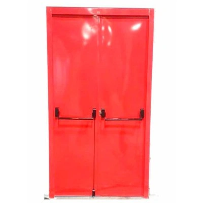 Porta Corta Fogo Dupla para Saída de Emergência