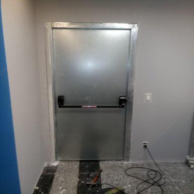 Porta Corta Fogo Inox